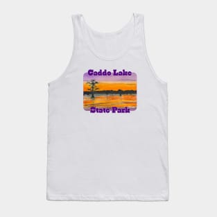 Sunset At Caddo Lake State Park, Texas Tank Top